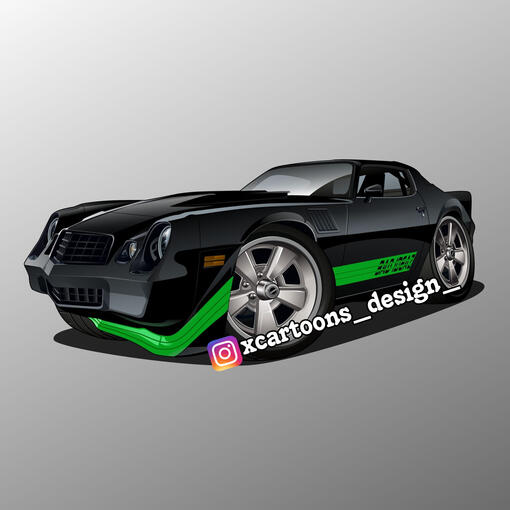 Your car, your pride. Let’s make it legendary! 🚗✨ Transform your favorite ride into a unique cartoon illustration. $100