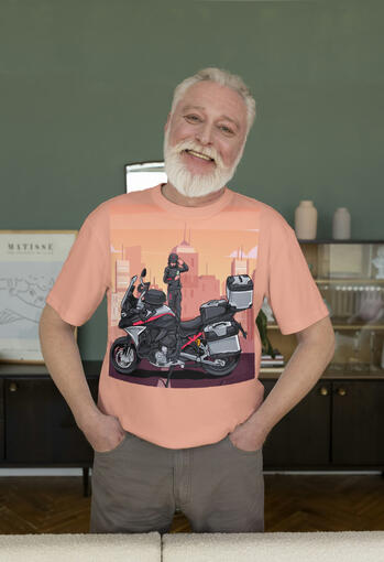 Drawing the road less traveled, one T-shirt at a time. $150
