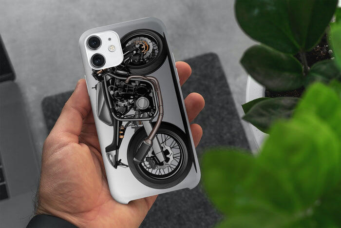 I create high-quality, protective cases featuring your motorcycle. $150