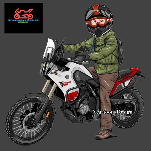 Bringing two-wheelers to life through my art. $150