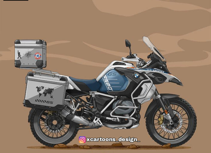 Turn your motorcycle into a piece of art! $85